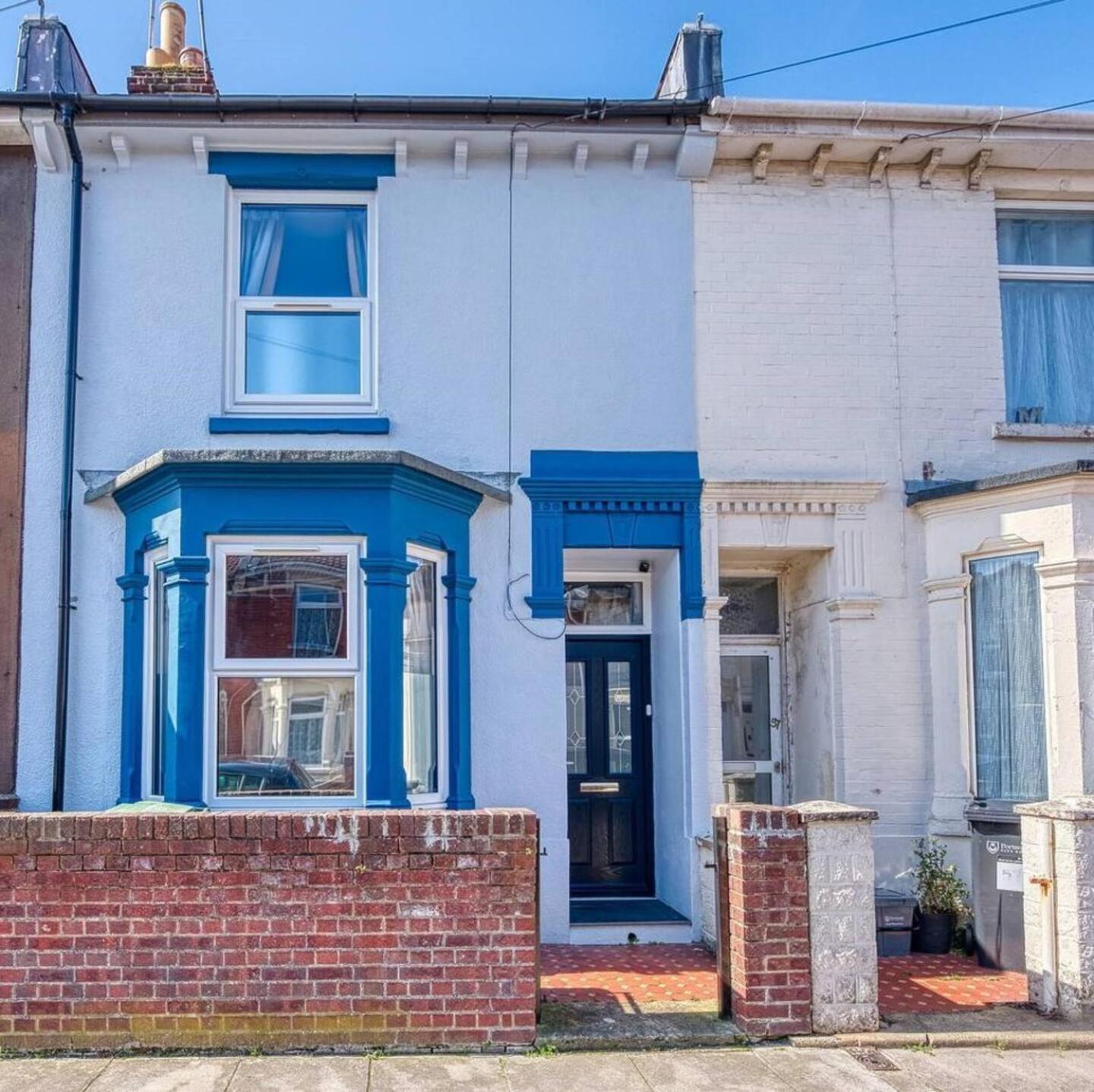 2 Bedrooms Modern, Stunning & Stylish Contractor House, Prime Portsmouth Location With Free Parking Permit, Summer Special Offer!! - By Blue Puffin Stays Exterior foto