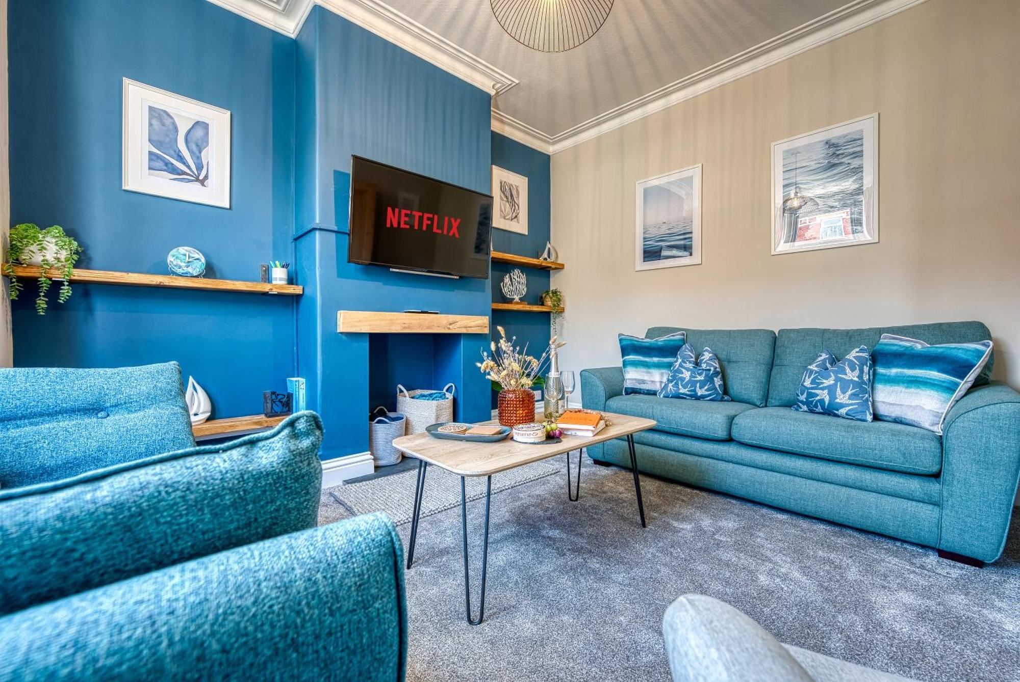 2 Bedrooms Modern, Stunning & Stylish Contractor House, Prime Portsmouth Location With Free Parking Permit, Summer Special Offer!! - By Blue Puffin Stays Exterior foto